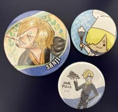 ONEPIECE サンジ 缶バッジ まとめ売り - メルカリ