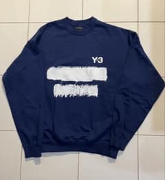 Y-3 ネイビー トレーナー S/P - メルカリ