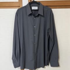長袖シャツ　グレーのサムネイル