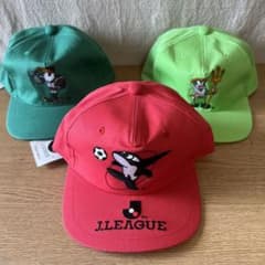m*n様 J.LEAGUE 初期キャラクターオフィシャルキャップ 3点セット 新