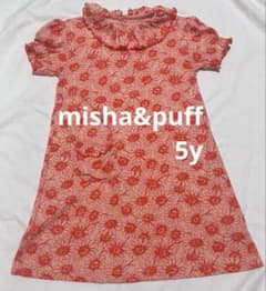 Misha & Puff 半袖ワンピース misha&puff ワンピース 半袖 5y - メルカリ