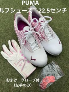 PUMA ゴルフシューズ レディース 22.5 - メルカリ