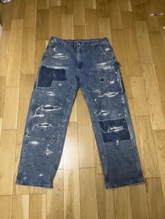 o*i様 Carhartt OVERDESIGN カスタム　w36 L32 ダブのサムネイル