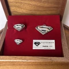 SupermanReturns シルバーアクセサリー 3点セット 公式ライセンス SupermanReturns シルバーアクセサリー 3点セット 公式ライセンス