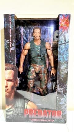 プレデター　ダッチ・シェイファー　アーノルド・シュワルツェネッガー　フィギュア プレデター 1/4 ダッチ アーノルド・シュワルツェネッガー フィギュア