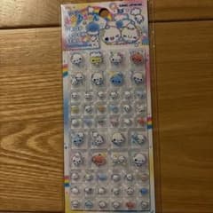 【正規品】ぷくぷくあわわちゃん タイルシール ドロップブロックシールのサムネイル