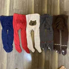 80サイズタイツ5点のサムネイル