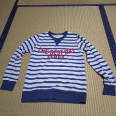 crocs キッズ トレーナー 160 ボーダー
