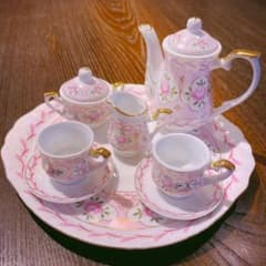 YUKI様専用 ミニ食器 ティーセット 置物のサムネイル