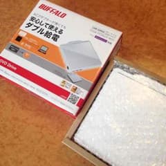 BUFFALO 外付けポータブルDVDドライブのサムネイル