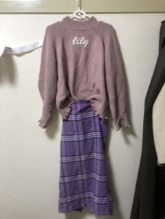 lily brownセーターとGRL スカート　セットのサムネイル