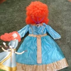アメリカで大人気☆メリダとおそろしの森☆コスチューム☆ご希望なら ＋ウィッグも☆のサムネイル