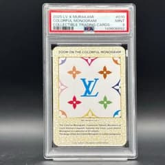 PSA 9 ズームオン ザ カラフルモノグラム #010 ルイヴィトン x村上隆