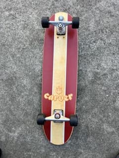 Carver サーフスケートボード レッドストライプ90センチ Carver サーフスケートボード レッドストライプ90センチ - メルカリ