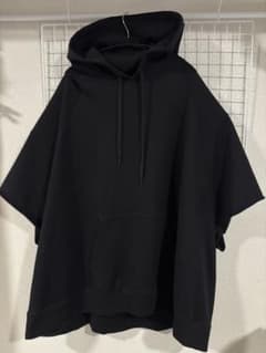 【新品タグ付き】マインデニム MINEDENIM オーバーサイズ 黒半袖パーカー 新品タグ付き】マインデニム MINEDENIM オーバーサイズ 黒半袖パーカー