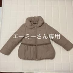 エーミーさん専用　べべ　女の子　130センチ　コートのサムネイル