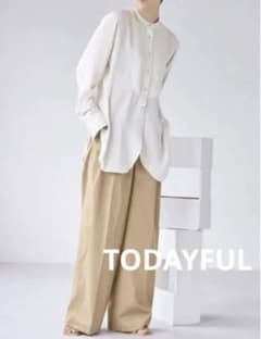 todayful サテンドレスシャツのサムネイル