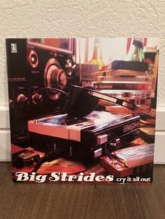 Big Strides / CRY IT ALL OUT 일본판 중고 CD