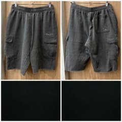 AND1 アンドワン カットオフ スウェット ハーフ カーゴパンツ 古着屋購入