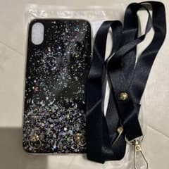 iPhone XsMAXグリッター星柄ケースのサムネイル