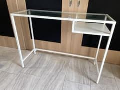 IKEA VITTSJO ヴィットショー ラップトップテーブル ホワイトのサムネイル