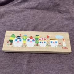 乳歯保存箱　Solby 木製ボックス 名前シール付きのサムネイル