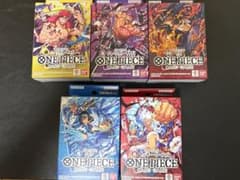 【新品未開封・5種セット】ワンピースカード スタートデッキルフィサボクザン 他