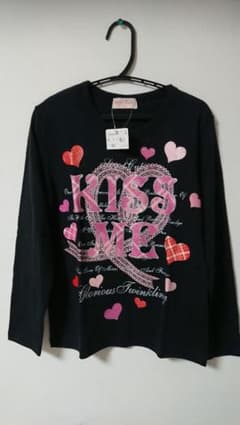 【未使用品】女の子 長袖Tシャツ 140のサムネイル
