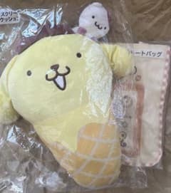 ポムポムプリン アイスクリームクッション＆トートバッグ サンリオ 当たりくじのサムネイル