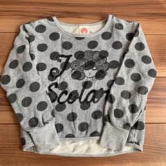 【140】ScoLar スカラーキッズ　トレーナーのサムネイル