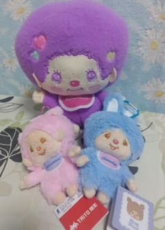 モンチッチ カラビナ付きがま口ポーチ２種＆クロミチムたんぬいぐるみセット