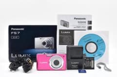 お値下げ歓迎・美品】Panasonic LUMIX DMC-FS7 ピンク - メルカリ