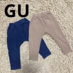 GU サマナルパンツ　2枚セット　100のサムネイル