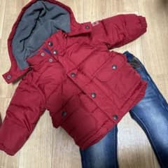 babygap ダウン　ブリーズ　デニムのサムネイル