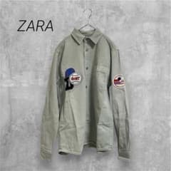 ZARA ワッペンデニムジャケットのサムネイル