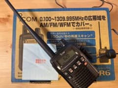 IC-R6 広帯域ハンディーレシーバー　ワイヤレスなんかいオリジナル特別仕様のサムネイル