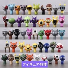 新品・未開封】スプランキー フィギュア 48点セット SPRUNKI - メルカリ