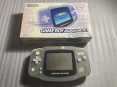 Nintendo GAME BOY ADVANCE 本体クリアブルー箱説明書アリのサムネイル