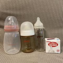 哺乳瓶 3本セット ピジョン 3COINSのサムネイル