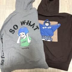 【初期セット】over print オーバープリント パーカー POP ART