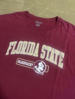 チャンピオン FSU カレッジTシャツ XL ボルドー ホンジュラス製 古着のサムネイル