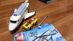 LEGO City 3658 組み立て済み アレンジ 飛行機 グラハン車両のサムネイル