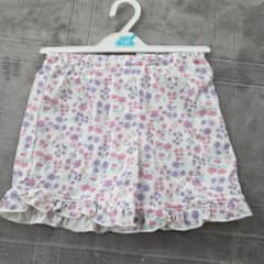 花柄フリルハーフパンツ 120cmのサムネイル