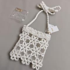 ✿お値下げ✿ フェイラー ユニ フラワーペーパーショルダーバッグ