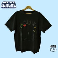 JUSTICE LEAGUE T 셔츠 XL 블랙 202-0407