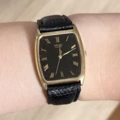 稼働 SEIKO セイコー 80s ヴィンテージ腕時計 タンク スクエア - メルカリ