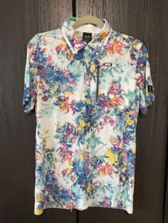 【美品】OAKLEY フローラルプリント シャツ JPN XLのサムネイル