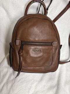 とんかつ　(COACH ミニリュック ブラウン) とんかつ様専用 (COACH ミニリュック ブラウン) - メルカリ
