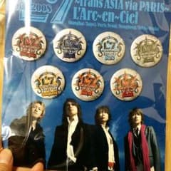 れん様専用★L'Arc-en-CielツアーバッジセットL'7tour2008のサムネイル