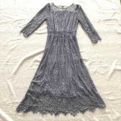 【ROPE' PICNIC】Mon E’toile/レースワンピ 結婚式のサムネイル